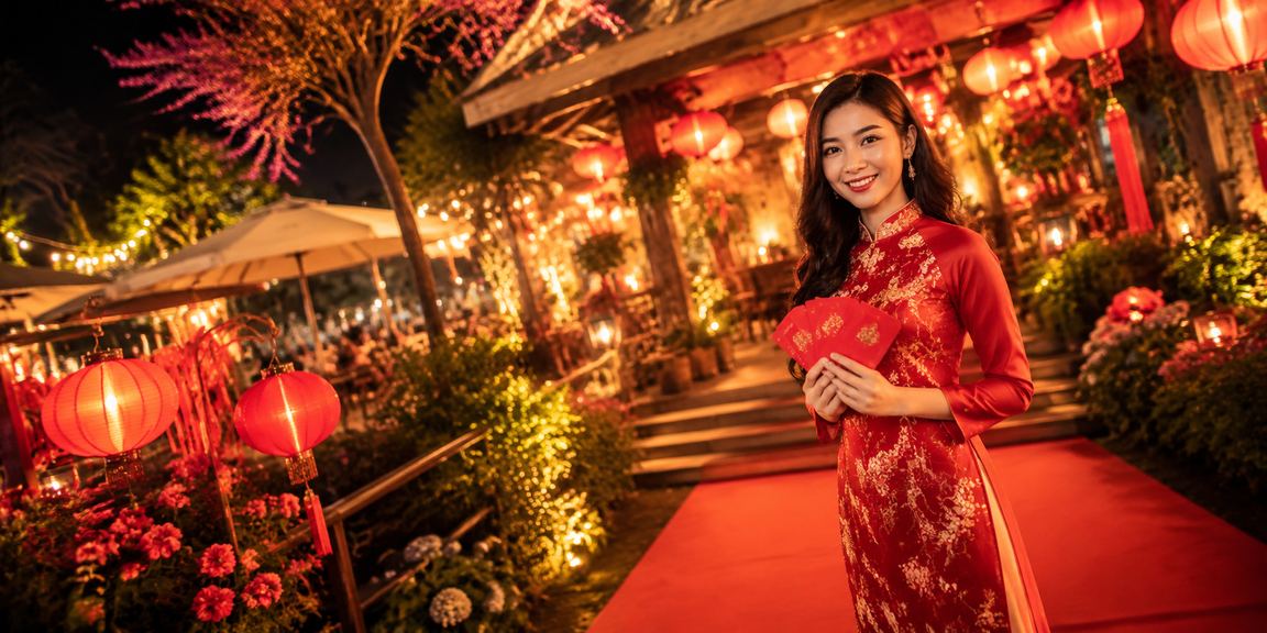 Trò chơi Jackpot với phong bao lì xì truyền thống Việt Nam