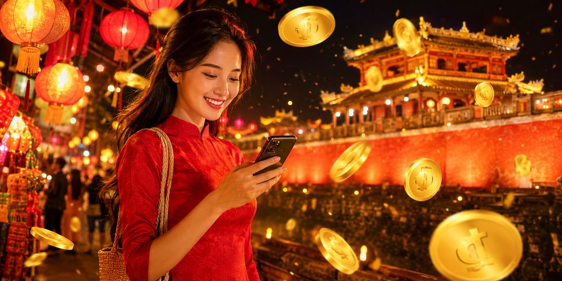 Cảnh đêm tại chợ xổ số Huế - biện pháp bảo mật khu vực